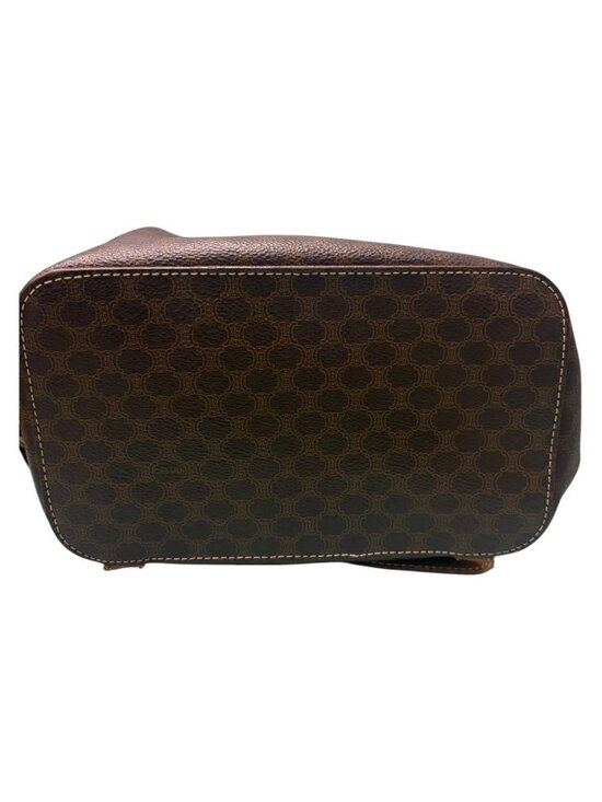 Celine Macadam Brown Gold Backpack main image 4